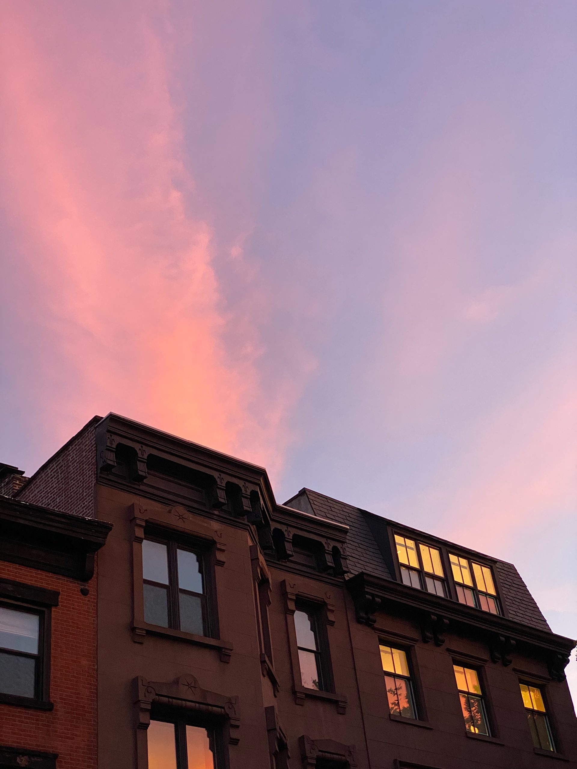 Sunset over Cornices